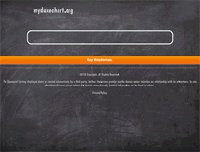 Tablet Screenshot of mydukechart.org